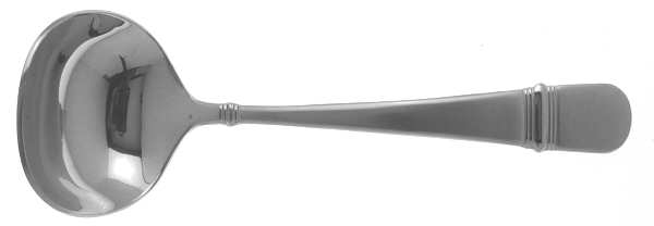 Satin Astragal (Stainless) Solid Gravy Ladle by Oneida Silver