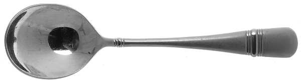 Round Bowl Soup Spoon (Cream Soup)