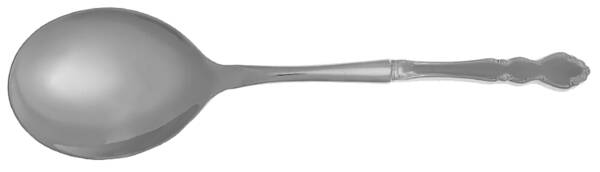 Satin Dover (Stainless) Casserole Spoon with Smooth Stainless Bowl HC