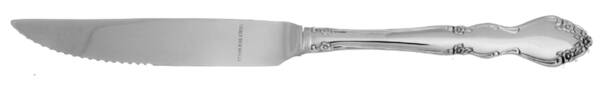 Satin Dover (Stainless) Steak Knife Individual Hollow, Serrate HC
