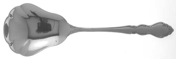 Satin Dover (Stainless) Solid Shell Casserole Spoon