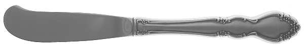 Satin Dover (Stainless) Butter Spreader Hollow Hdl-Paddle/Stainless Blade