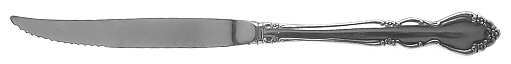 Satin Dover (Stainless) Individual Steak Knife Hollow Handle Serrate Blade