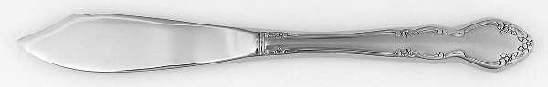 Satin Dover (Stainless) Master Butter Spreader, Solid Piece