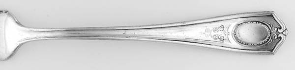 Louis XVI (Silverplate, 1911, Monograms) by Oneida Silver