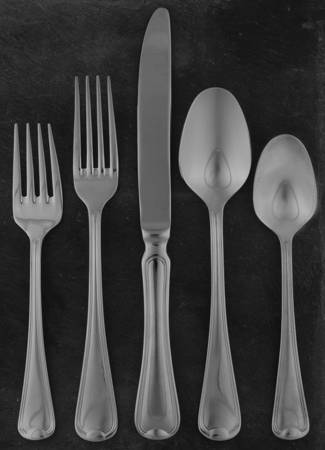 Flambe (Stainless) 5 Piece Place Setting