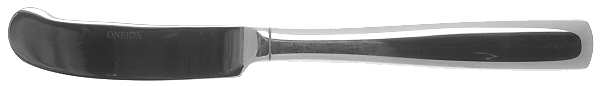 Strauss (Stainless, Plain) Solid Handle Paddle Butter Spreader