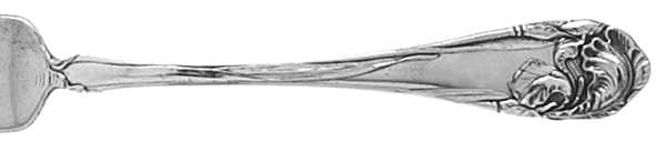Flower De Luce (Silverplate, 1904, Monograms) by Oneida Silver