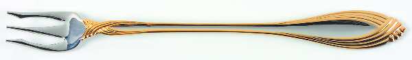 Golden Heiress (Gold Accent) Cocktail/Seafood Fork