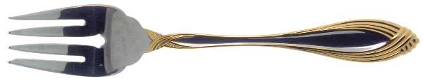 Golden Heiress (Gold Accent) Individual Salad Fork