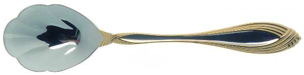 Golden Heiress (Gold Accent) Sugar Shell Spoon