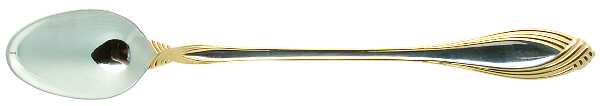 Golden Heiress (Gold Accent) Iced Tea Spoon
