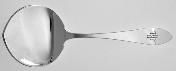 Old Newbury (Sterling, 1800) Tomato Server, Solid Piece