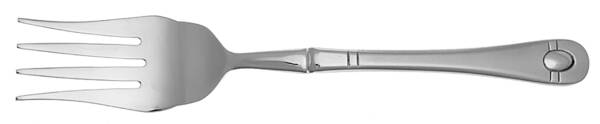 Satin Jupiter (Stainless) Cold Meat Fork Large, Stainless Tines HC