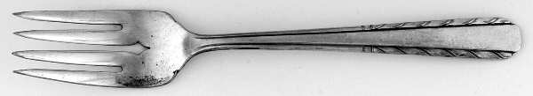 Redwood (Silverplate, 1949) Individual Salad Fork