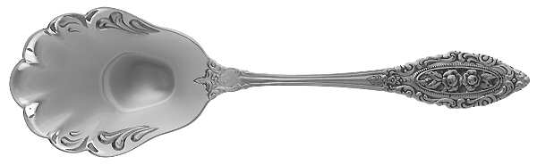 Grand Majesty (Stainless) Solid Shell Casserole Spoon