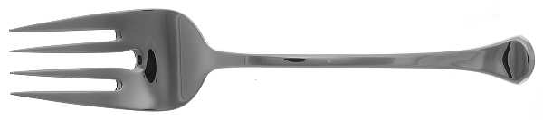 Othenia (Stainless) Medium Solid Cold Meat Serving Fork