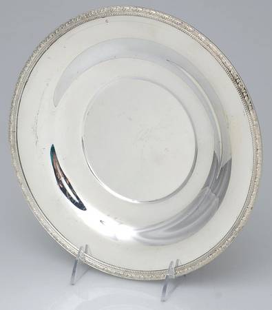Arbor (Silverplate, Hollowware) Silverplate Sandwich Plate