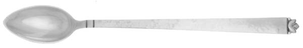 Oak Leaf (Sterling, 1965, Onc, Signature Mark) Iced Tea Spoon by Old Newbury