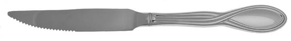 Axis (Stainless) Steak Knife Individual Hollow, Serrate HC
