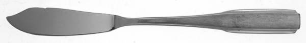 Satin Fremont (Stainless) Flat Handle Master Butter Knife