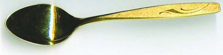 125G (GOLD ELECTROPLATE) Teaspoon