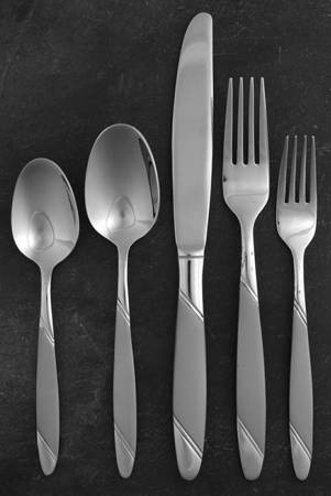 Risotto (Stainless) 5 Piece Place Setting