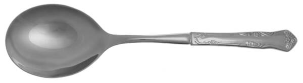 Azalea (Stainless) Casserole Spoon with Smooth Stainless Bowl HC