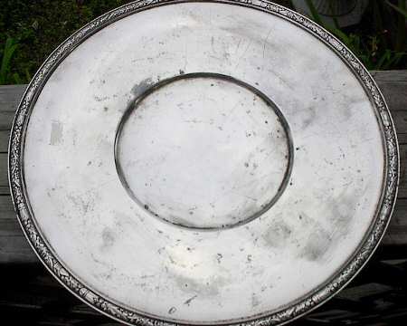 Ashby (Silverplate, Hollowware) Silverplate Sandwich Plate