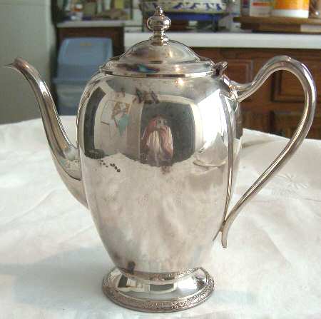 Ashby (Silverplate, Hollowware) Silverplate Coffee Pot