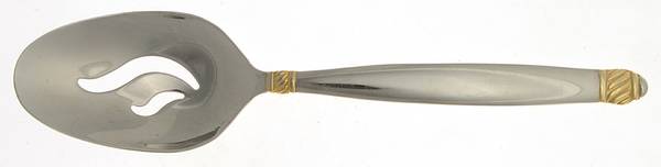 Daphne (Stainless) Pierced Tablespoon (Serving Spoon)