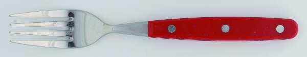 Color Trends-Red (Stainless, Plastic) Fork