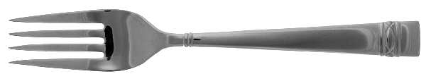 Oberon (Stainless) Individual Salad Fork by Wedgwood Silver