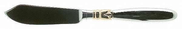 Golden Seville (Stainless, Gold Accent) Hollow Handle Master Butter Knife