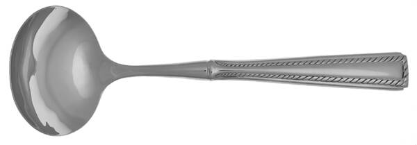 Flourish (Stainless) Gravy Ladle with No Spout Stainless Bowl HC