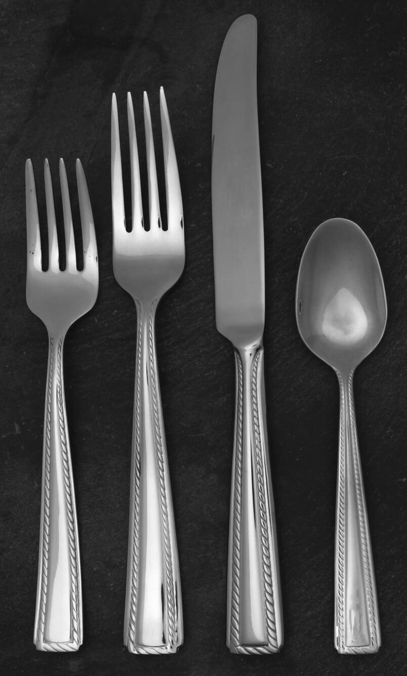 Flourish (Stainless) 4 Piece Place Setting