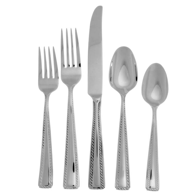 Flourish (Stainless) 5 Piece Place Setting