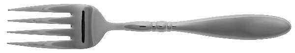 Manchester (Stainless) Medium Solid Cold Meat Serving Fork