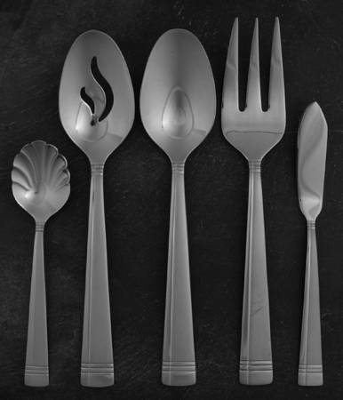 Amsterdam (Stainless) 5 Piece Hostess Set