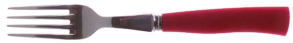 Scuba-Wine-Red (Stainless, Plastic) Fork