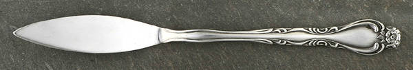 Prytania (Stainless) Flat Handle Master Butter Knife