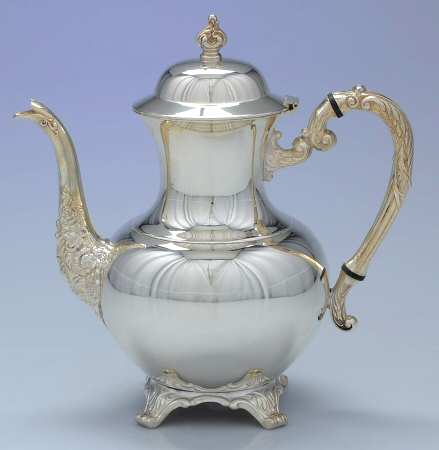 2378 (Silverplate, Hollowware) Silverplate Coffee Pot