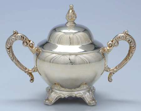 2378 (Silverplate, Hollowware) Sugar Bowl & Lid