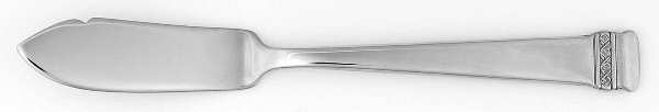 Cozumel (Stainless) Flat Handle Master Butter Knife