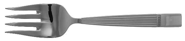 Telluride (Stainless) Large Solid Cold Meat Serving Fork