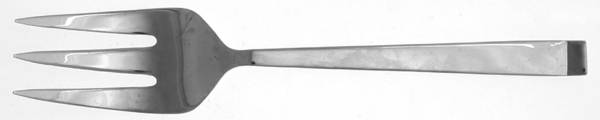 Paella (Stainless) Medium Solid Cold Meat Serving Fork