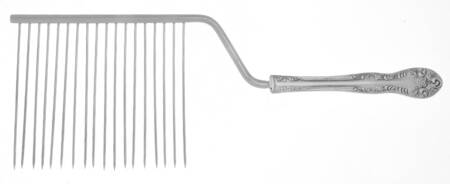 Secretariat (Stainless) Cake Breaker with Silverplate Prongs HC