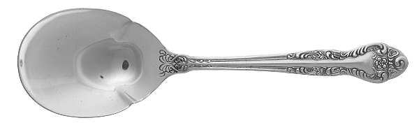 Secretariat (Stainless) Solid Smooth Casserole Spoon
