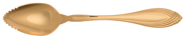 Golden Heiress(Gold Electroplate) Fruit/Orange Spoon