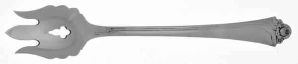 Fantasy Rose (Silverplate) Vegetable Serving Fork Solid  HC